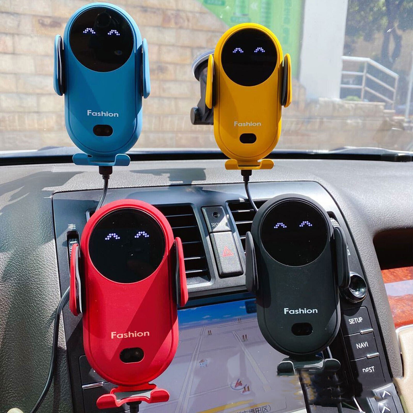 🔥NOW-50% OFF-Smart Car Wireless Charger Phone Holder(BUY 2 Free Shipping)