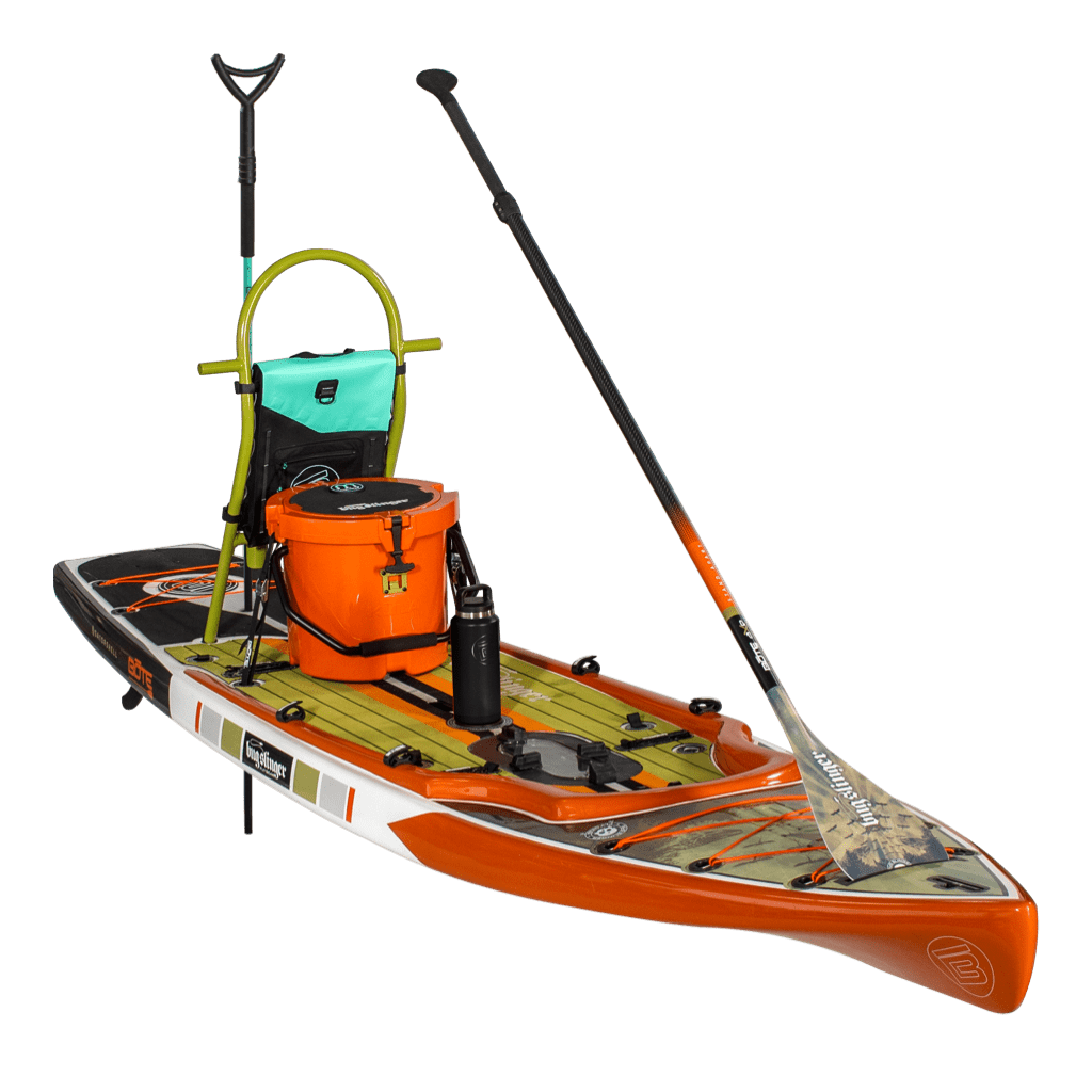 Rackham 12′ Bug Slinger® Backwater Paddle Board SUP Package
