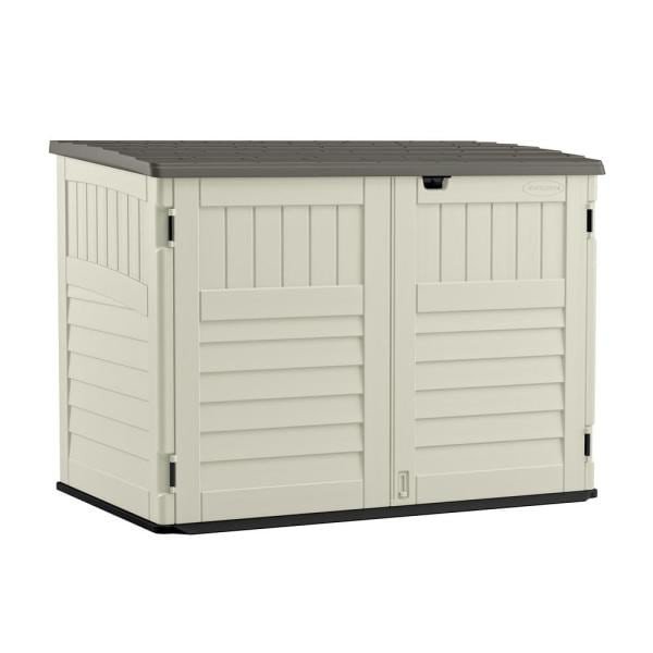 Stow-Away 3 ft. 8 in. x 5 ft. 11 in. Resin Horizontal Storage Shed