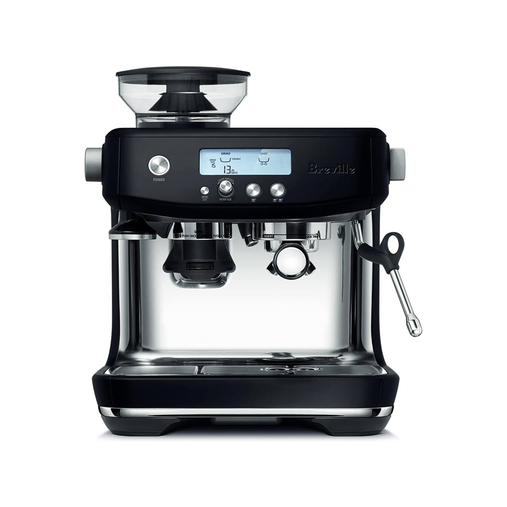 Breville Barista Pro Espresso Machine BES878BSS, Brushed Stainless Steel
