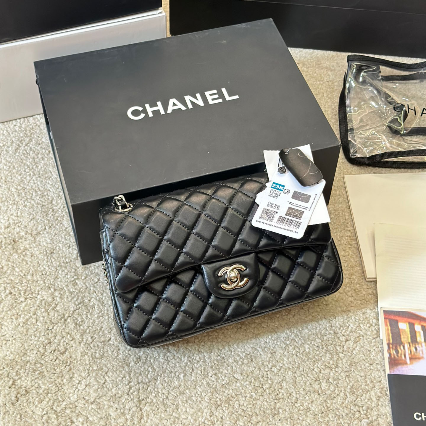 CH CF Series Lambskin Shoulder Bag V1514