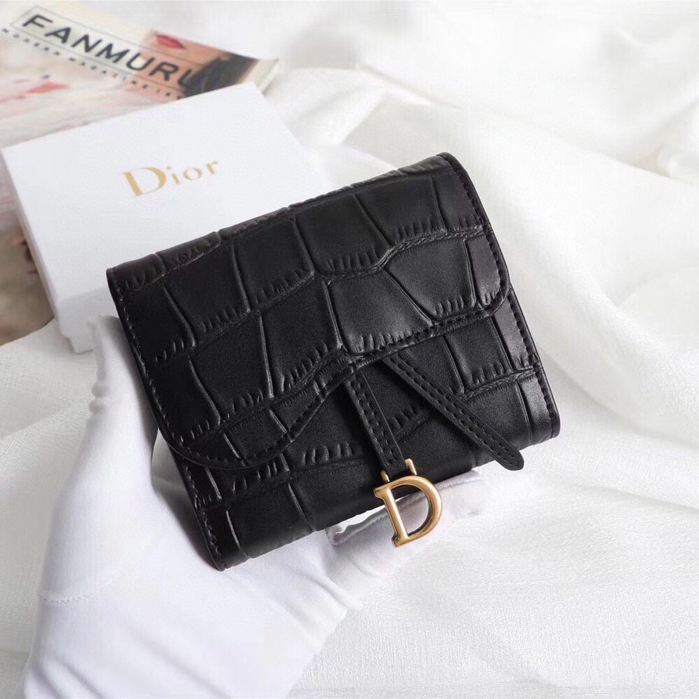 CD New Calfskin Multifunctional Small Wallet V1506