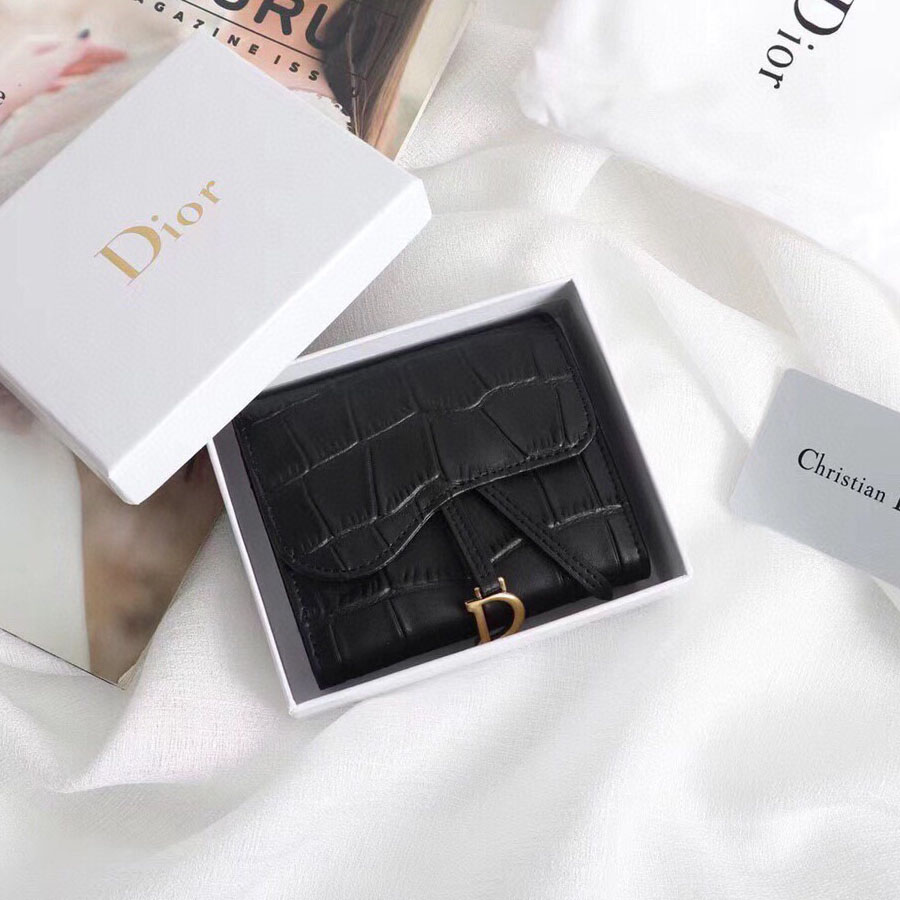 CD New Calfskin Multifunctional Small Wallet V1506