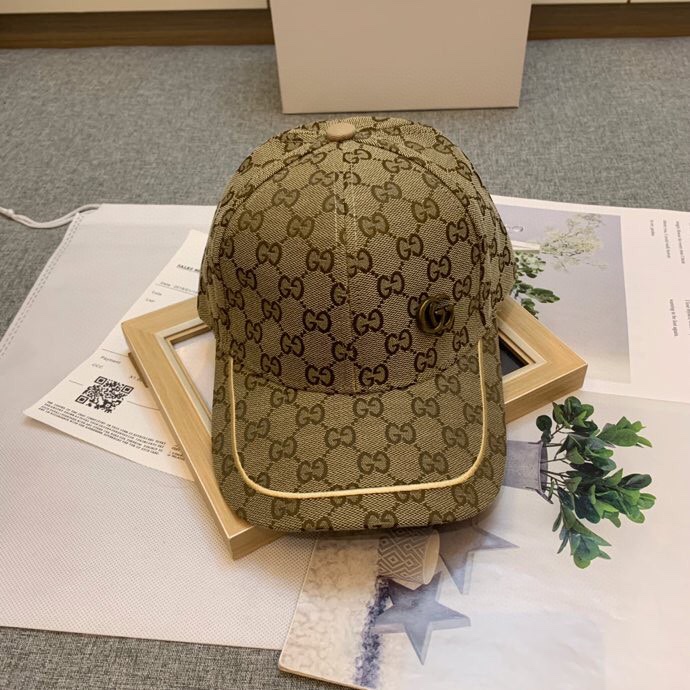 GG metal logo baseball cap V1605