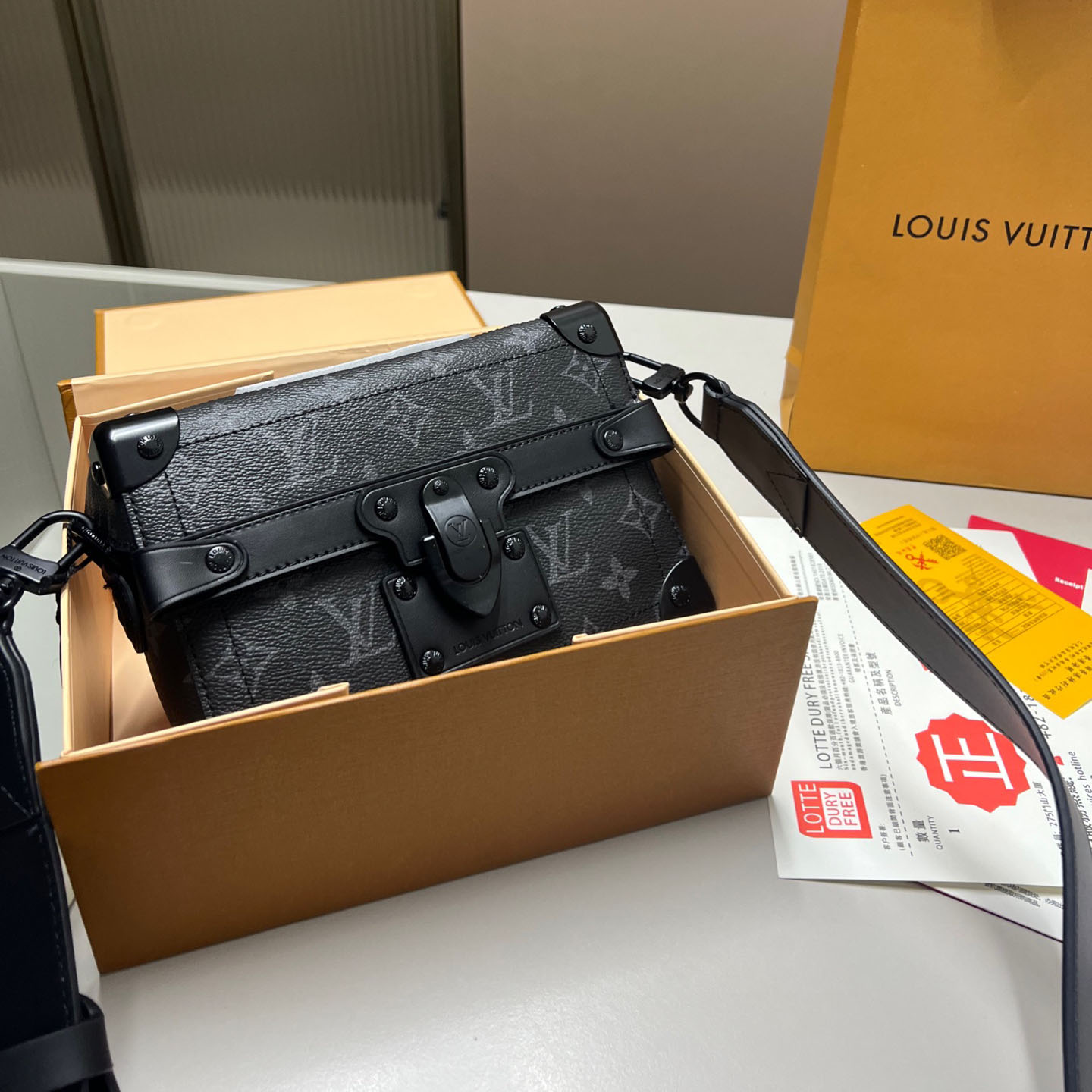 LV Mini Soft Trunk Bag V1601