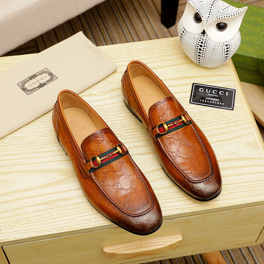 GG Men's Casual Leather Shoes V1721