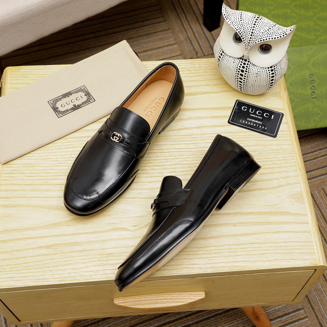 GG Men's Business Leather Shoes V1722