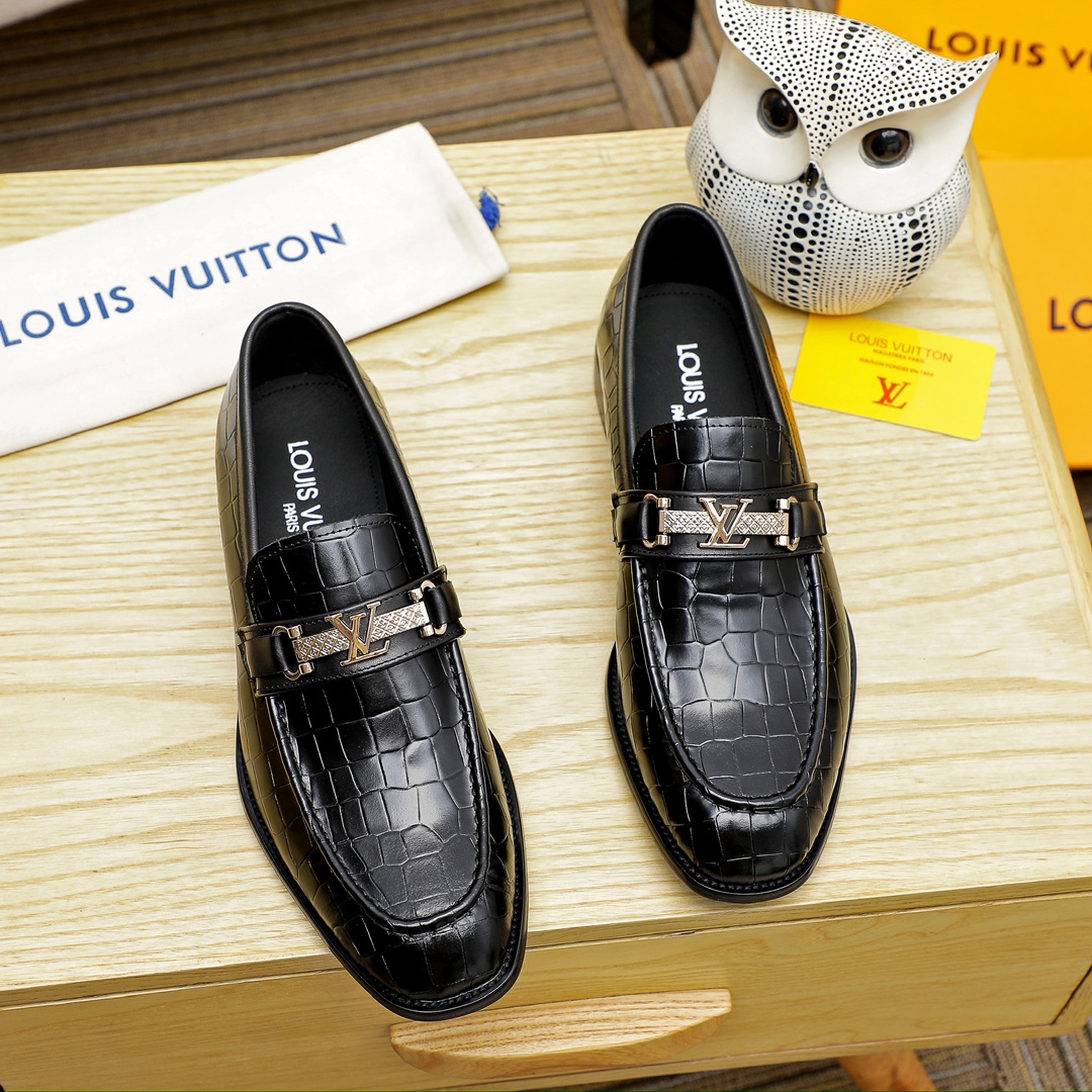 LV Classic Business Leather Shoes V1806