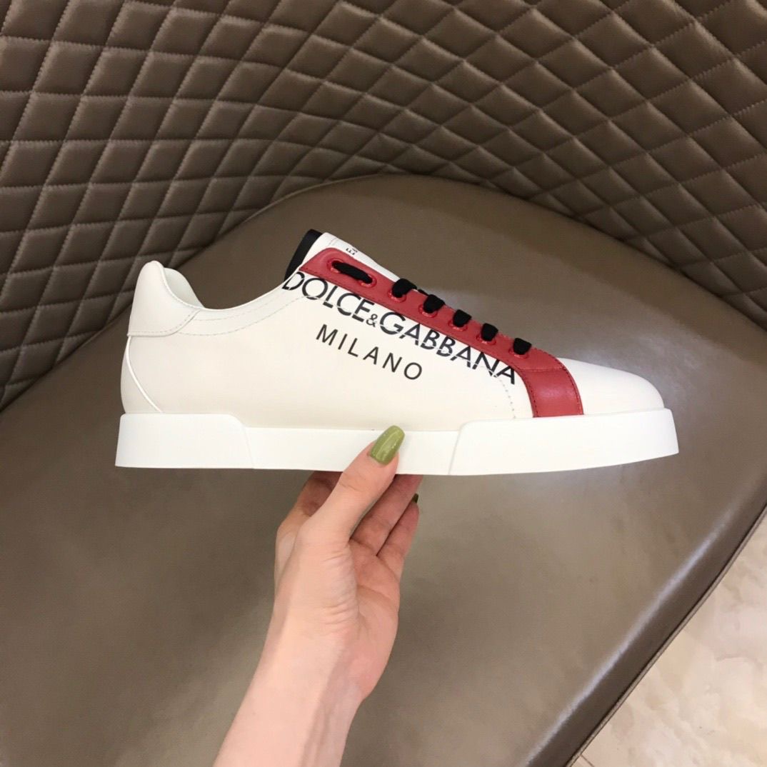 D&G Casual Lace-Up Flat Sneakers P3207