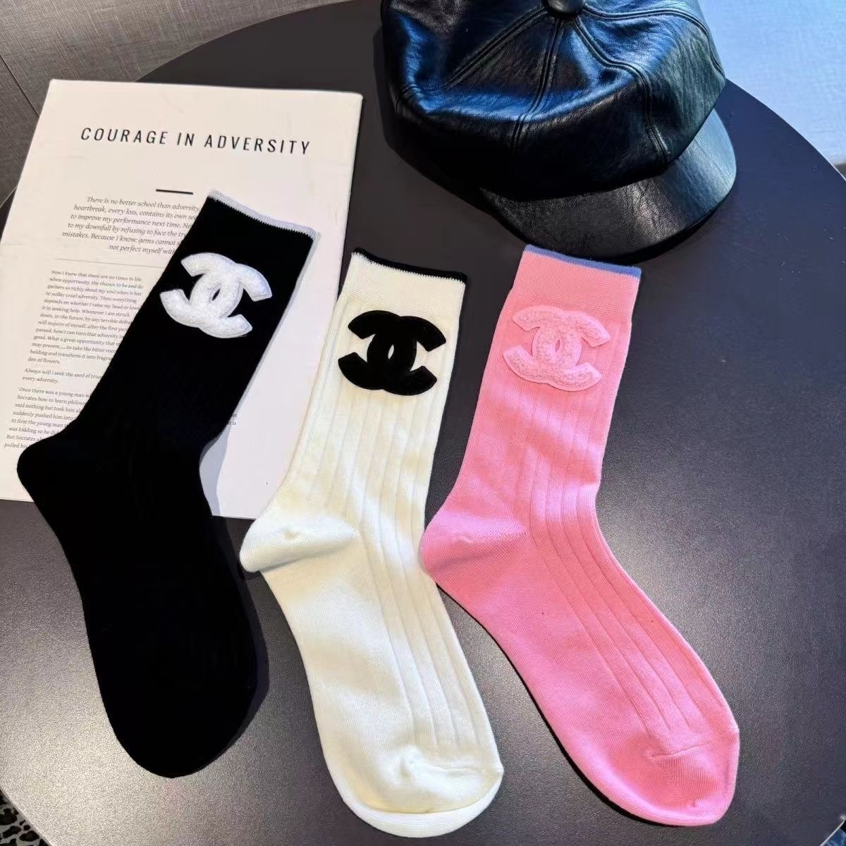 CH Fashion long simple Socks P1805