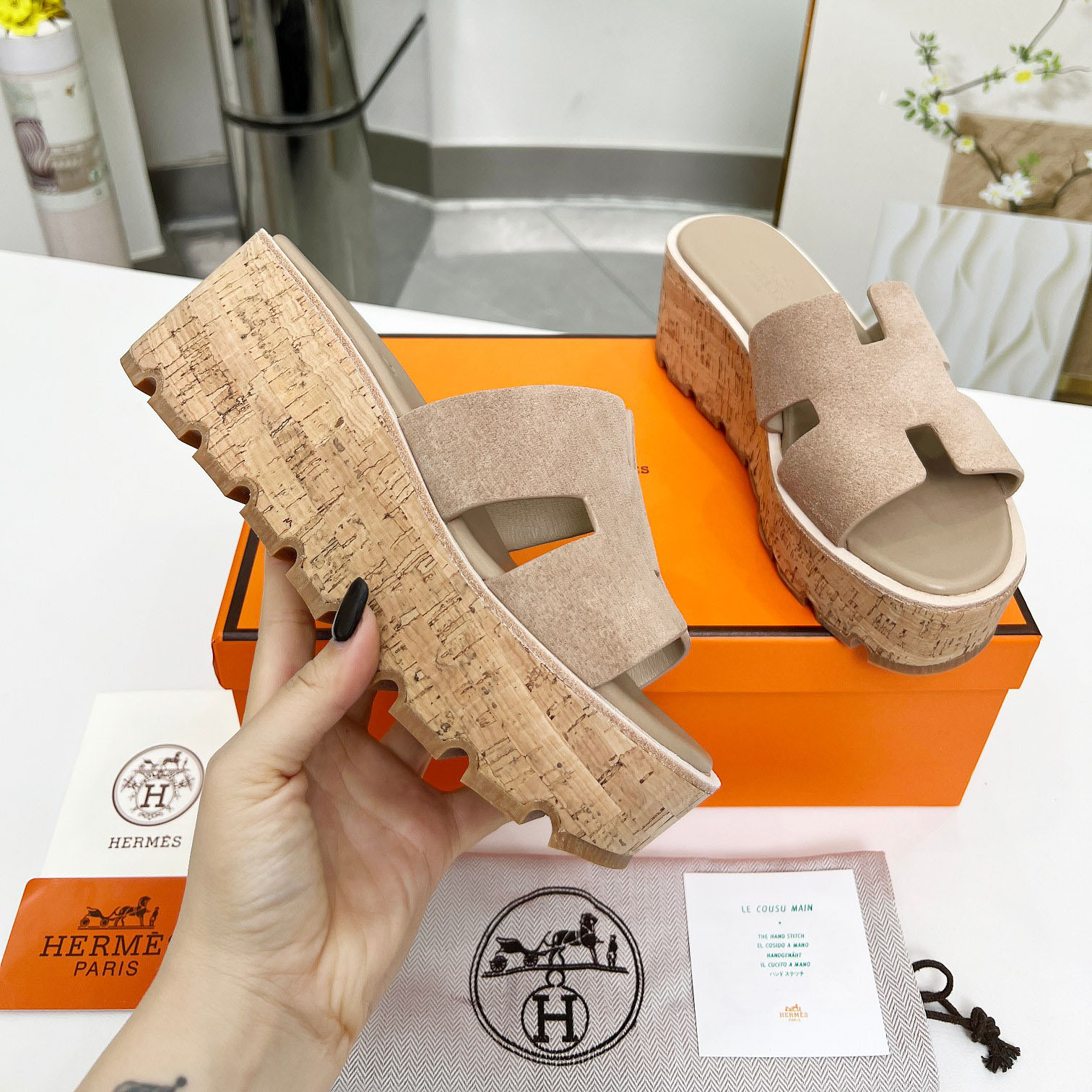 HM Classic Fashion Platform Sandals for Women V3304