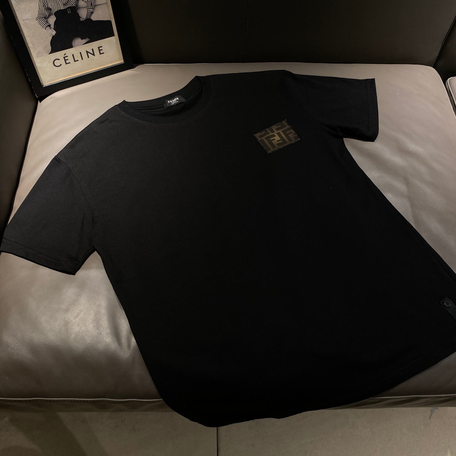 FD New Casual Round Neck T-Shirt V380132