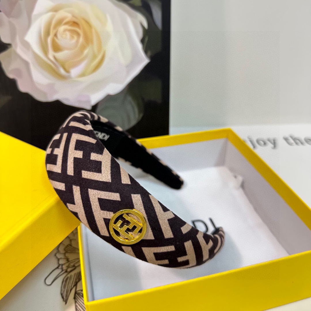 FD Classic Double F Logo Fashion Headband V380124