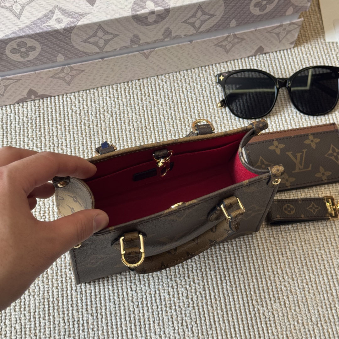 LV Onthego 18cm Tote Bag Set V400813