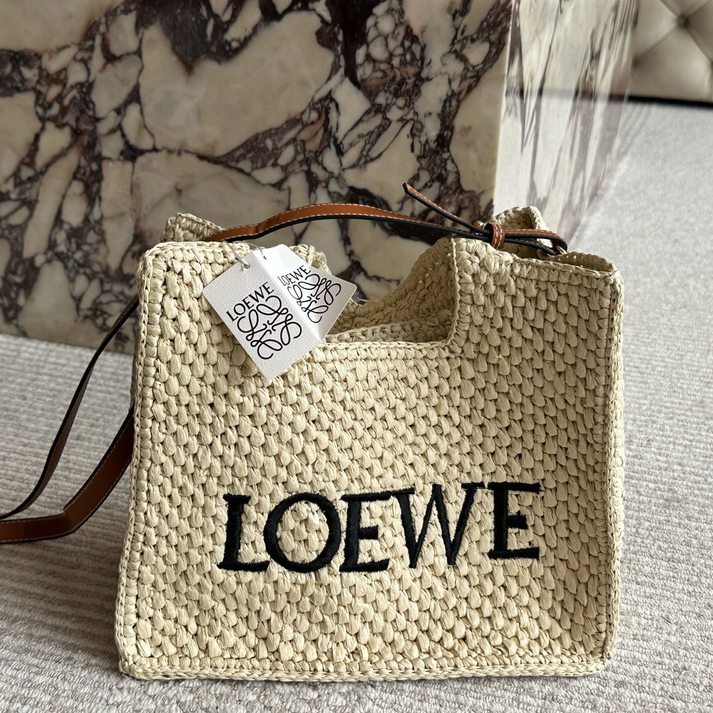 LOE Woven Tote Bag V390203