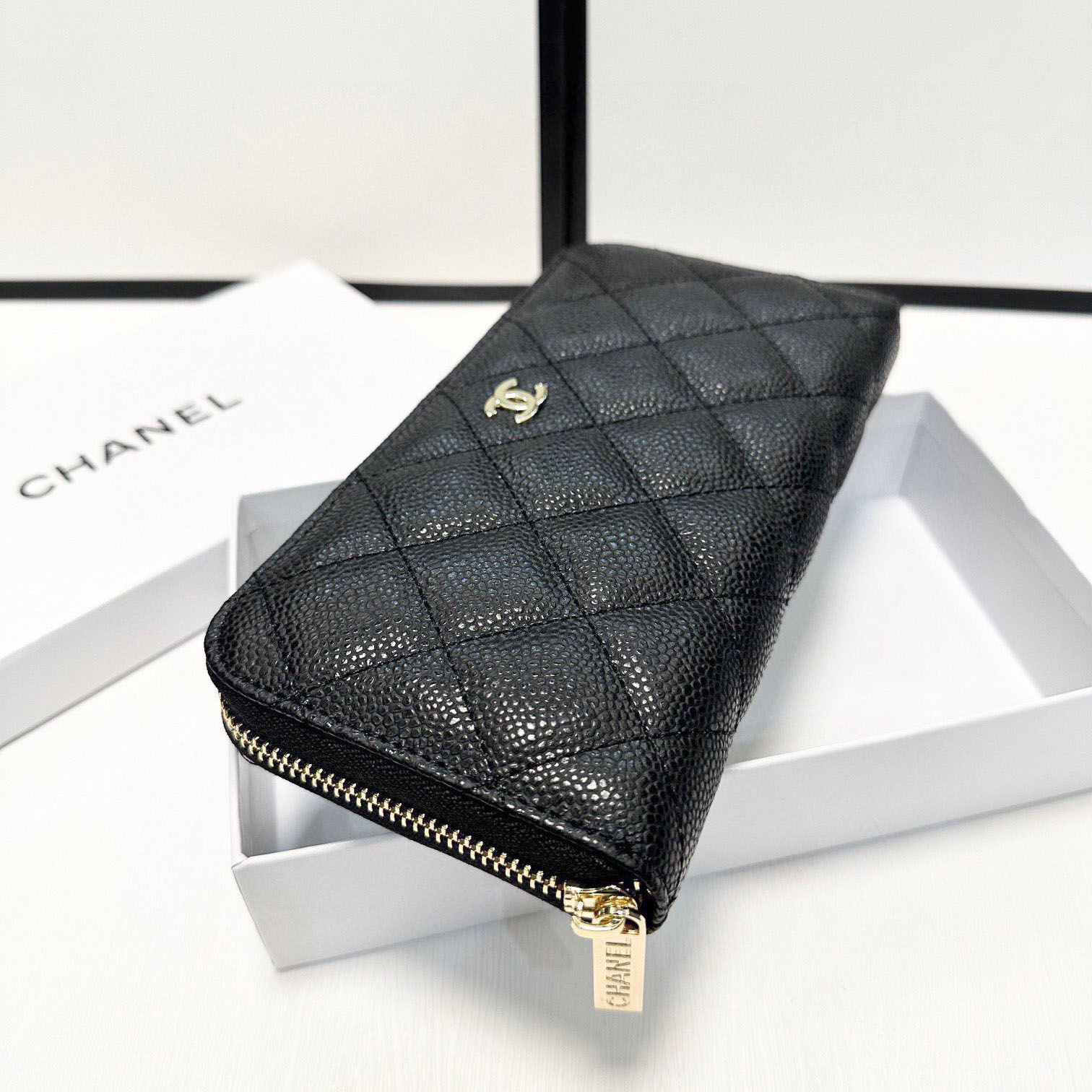 CH Classic Litchi Long Wallet BV24051508