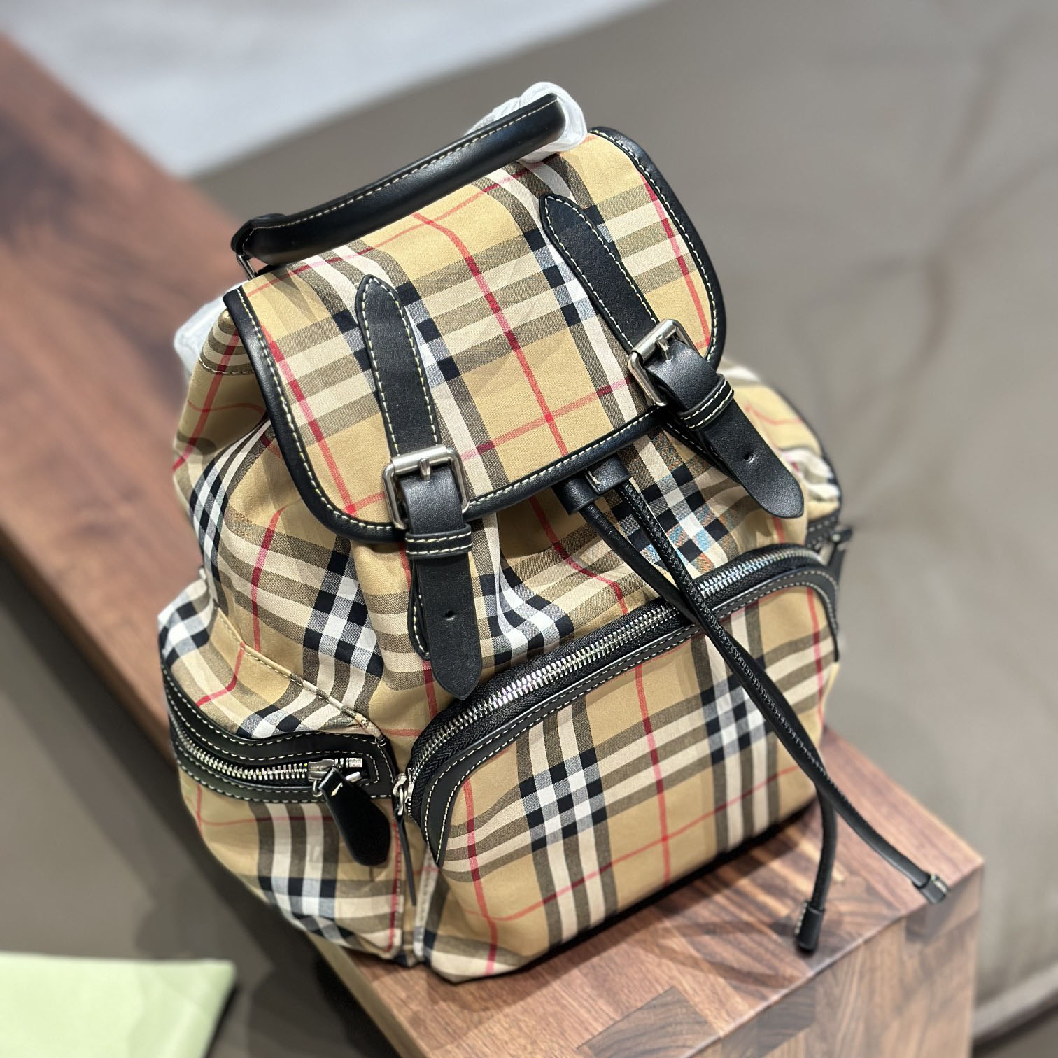 Bur Classic pattern backpack BV24052016