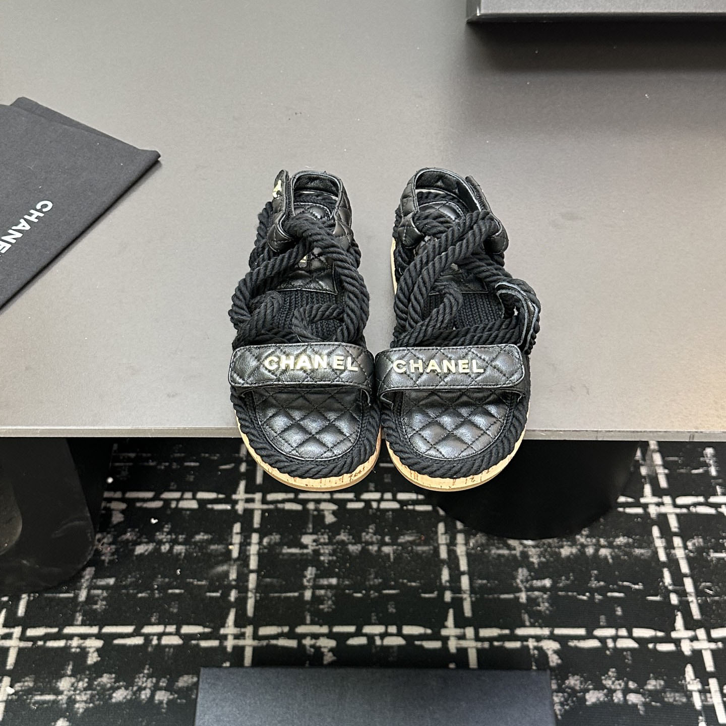 CH Braided Hemp Rope Fashion Women's Sandals BV24051512