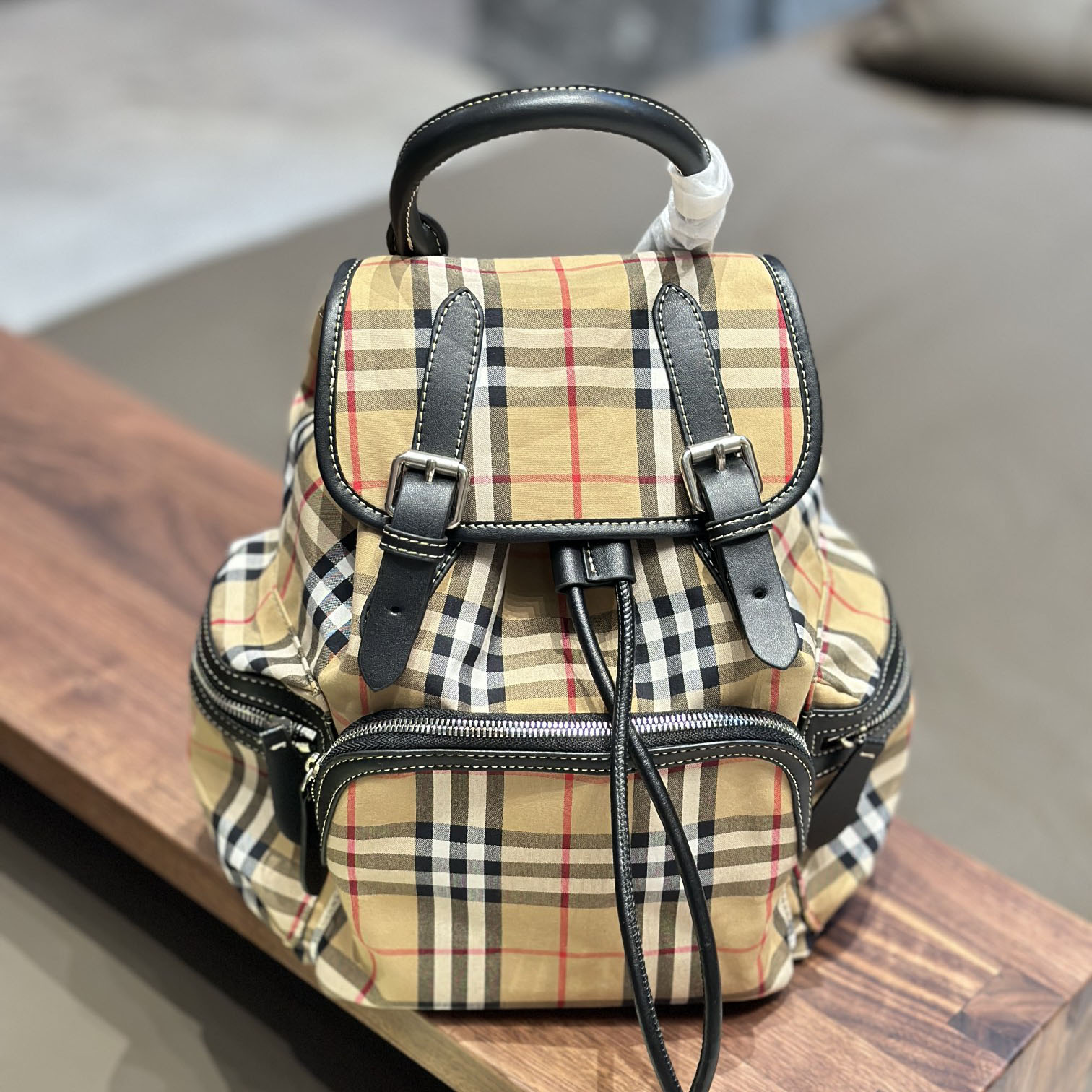 Bur Classic pattern backpack BV24052016