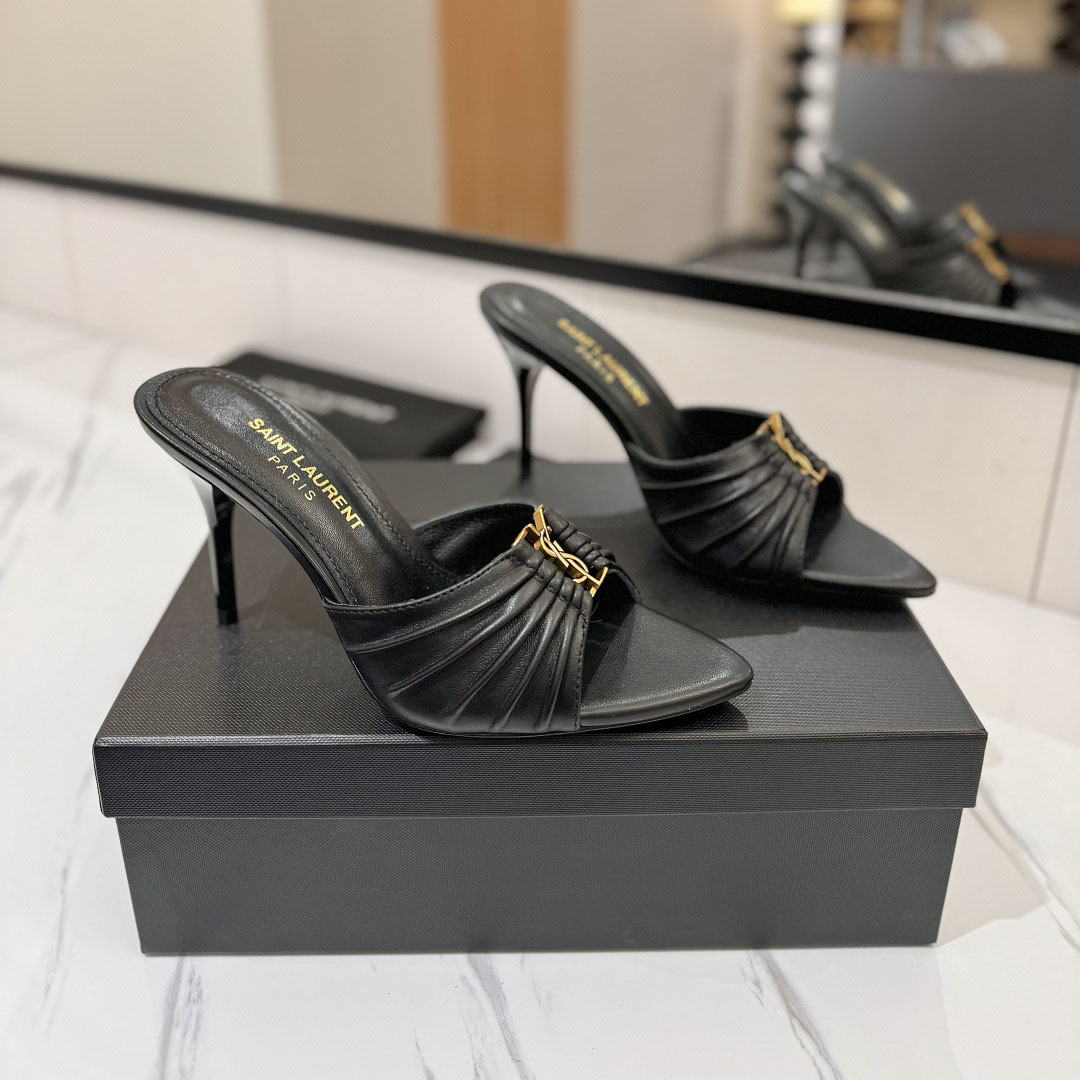 YSL 25 New Fashion 10.5cm High Heel Sandals BV24051602