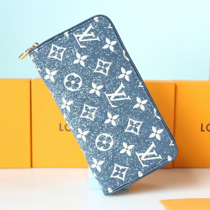 LV Fashion Denim Long Wallet BV240525