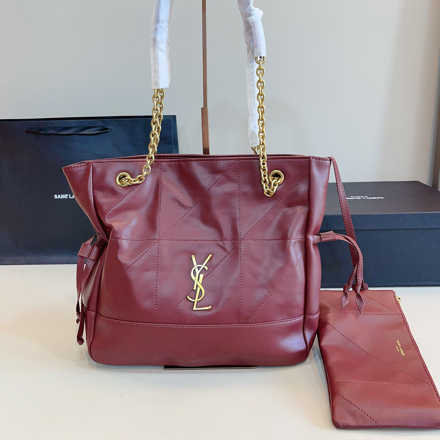YSL Fashionable Ladies Drawstring Tote Bag BV240507
