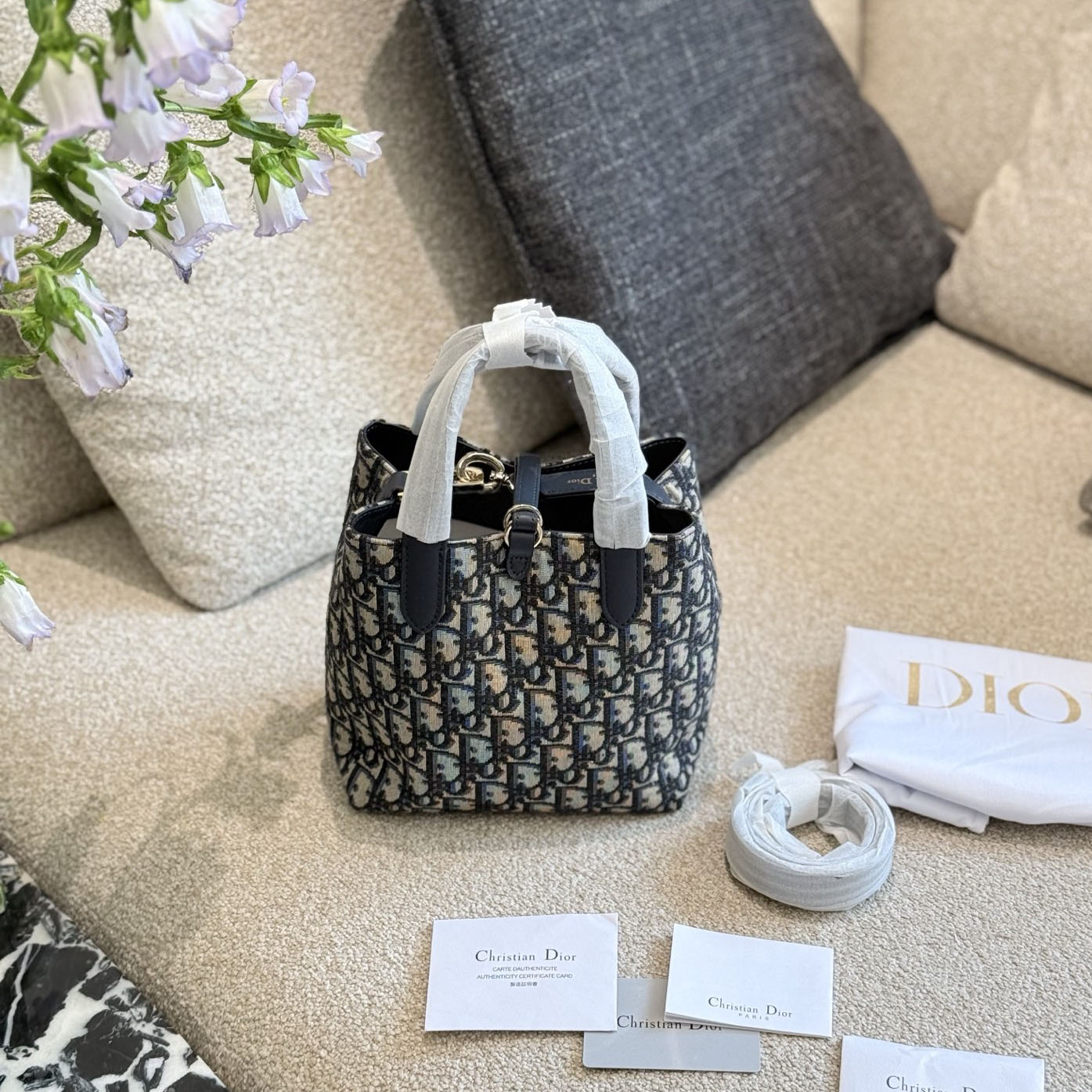 CD Light luxury Toujours vertical small handbag BV240517