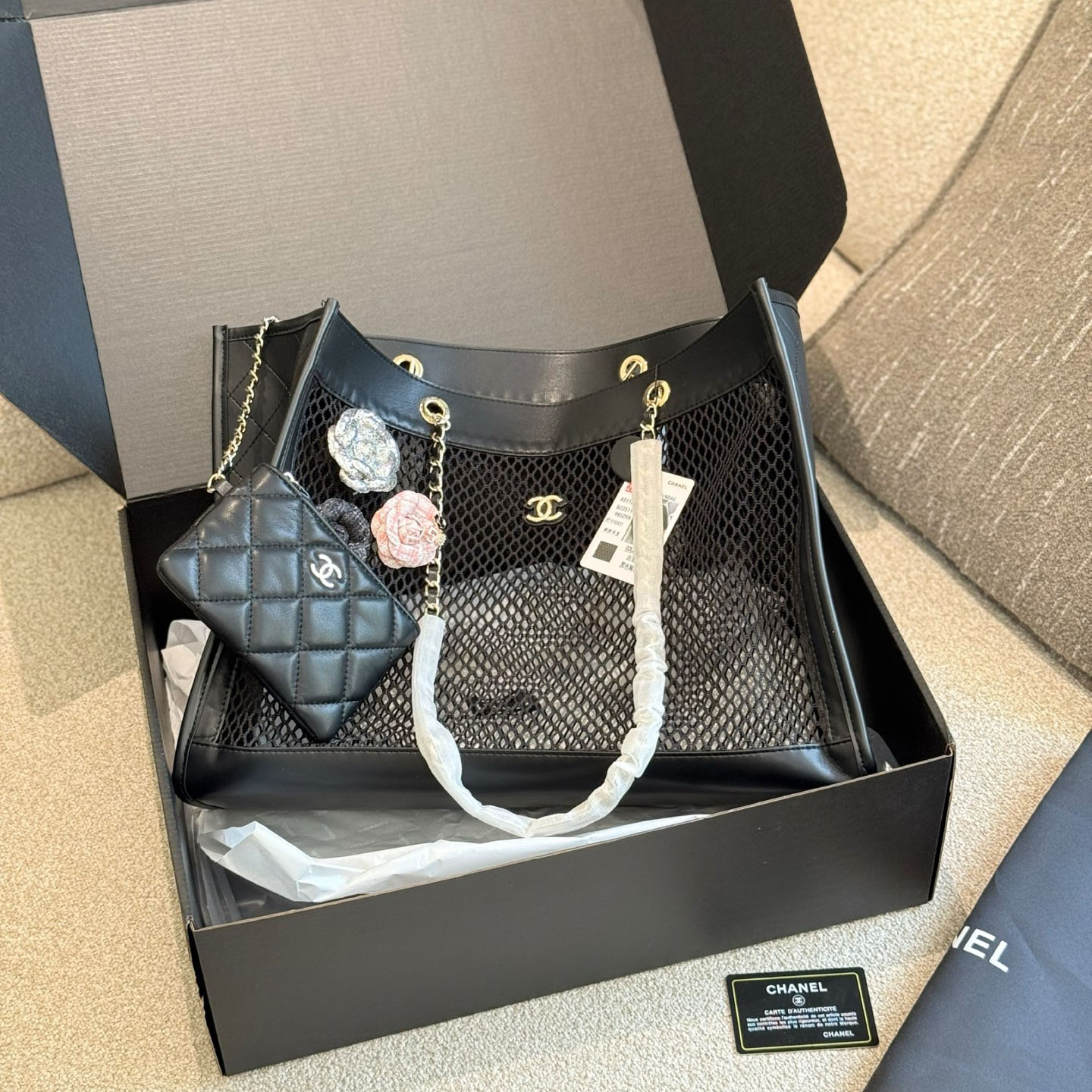 CH 25New Mesh Tote BV240501