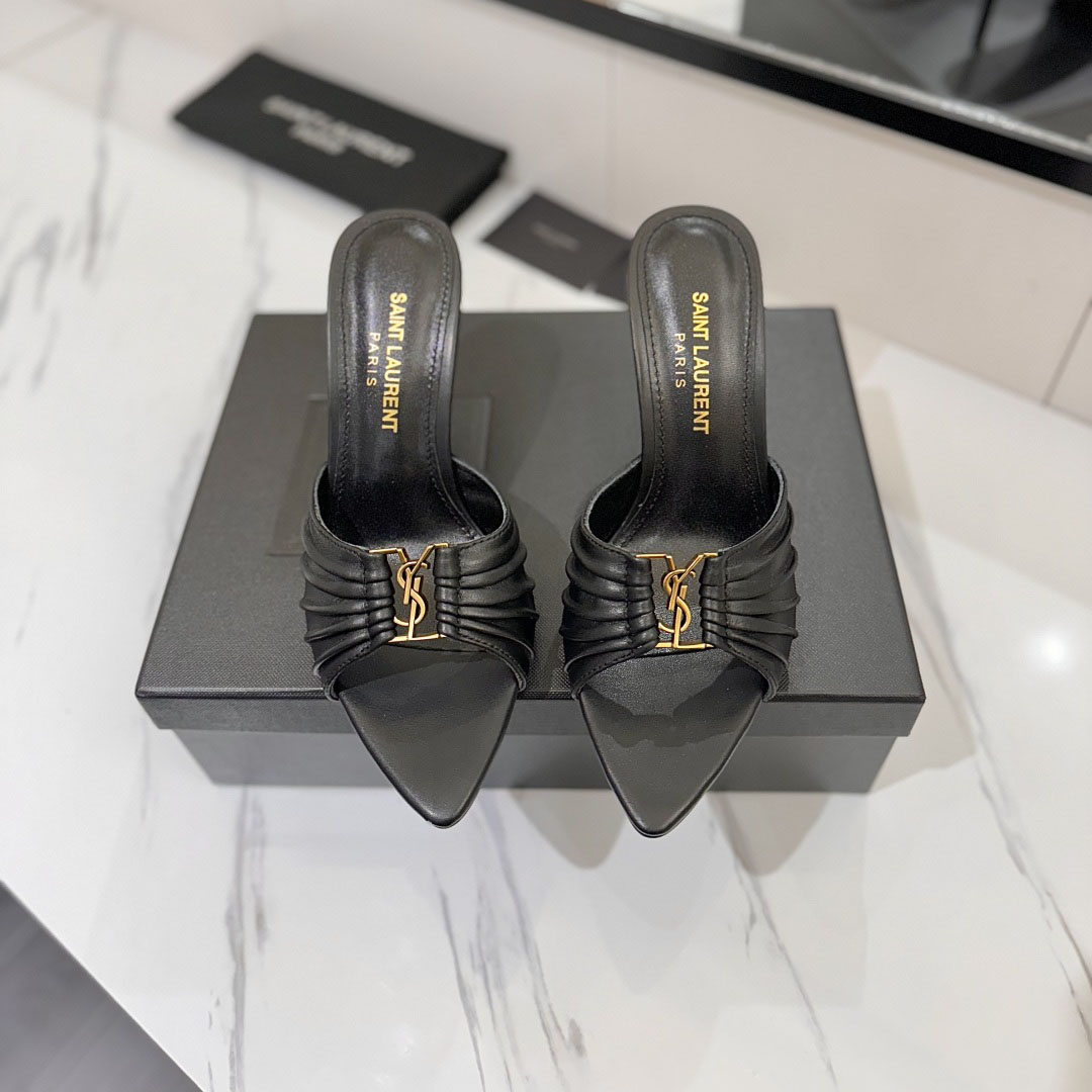 YSL 25 New Fashion 10.5cm High Heel Sandals BV24051602