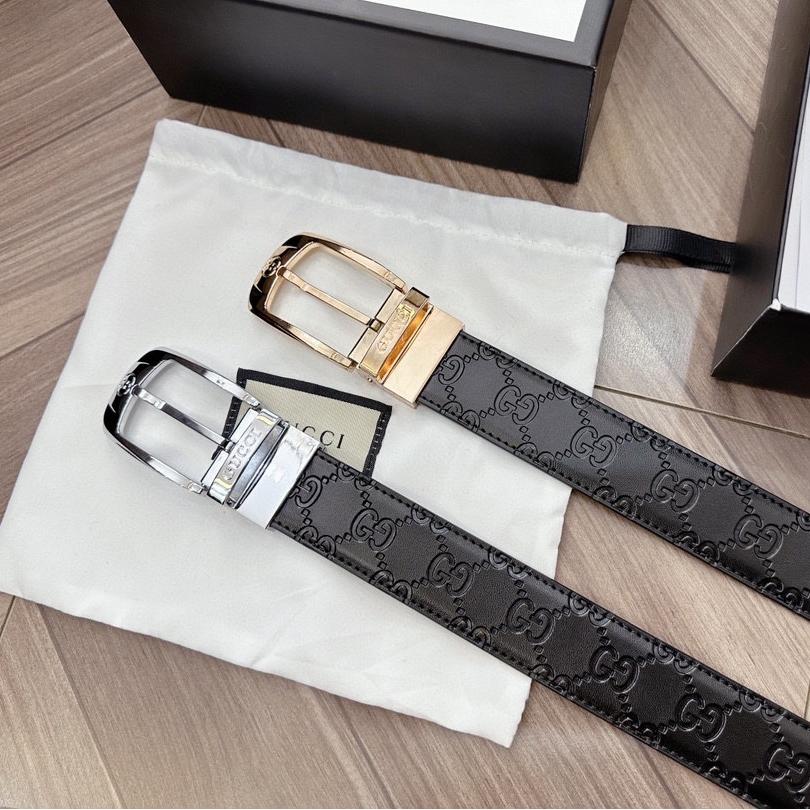 GG Men's classic Cowhide belt YV24052010