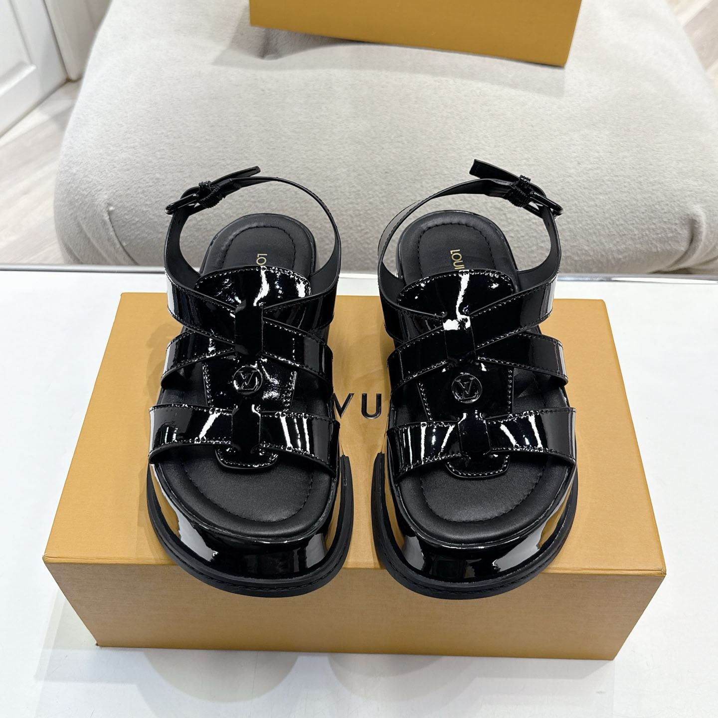 LV 25 New Maya Flatform Sandals BV24051603