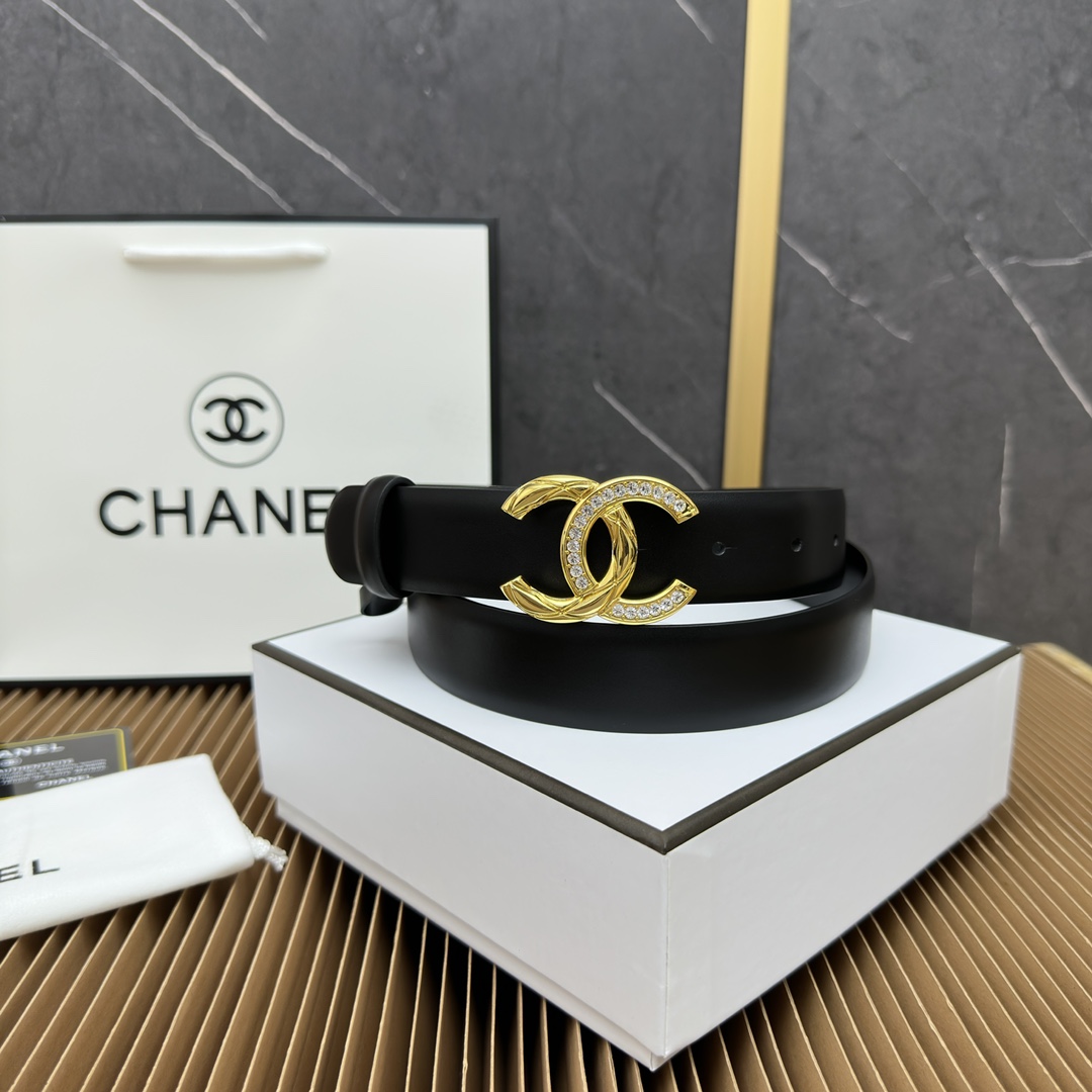 CH  Logo buckle Women's belt   YV24052116