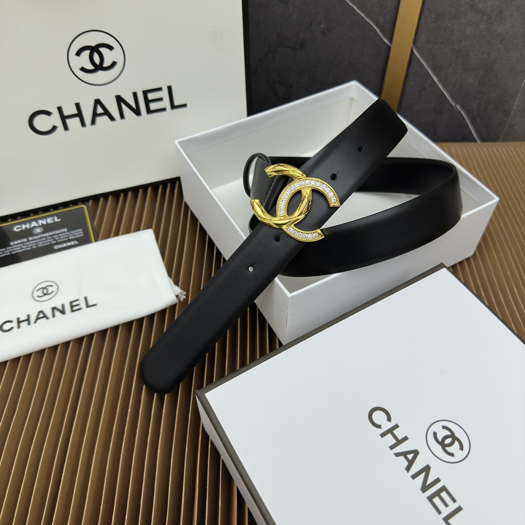 CH  Logo buckle Women's belt   YV24052116