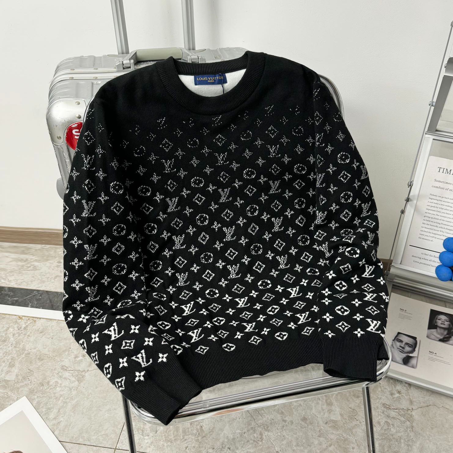 LV Unisex Gradient Cashmere Knit Sweater Z24081101