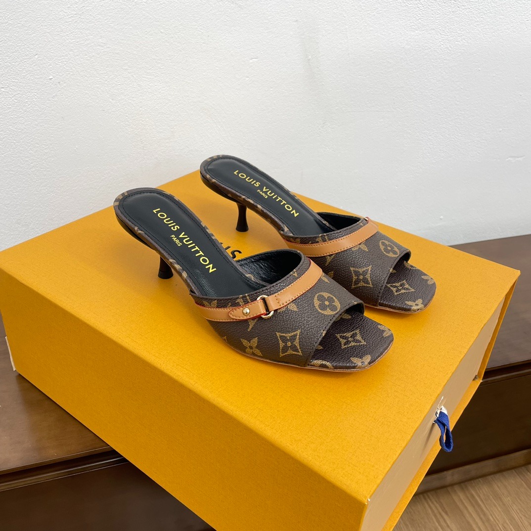 LV Fashion Stiletto Light Luxury High Heels DG24101105