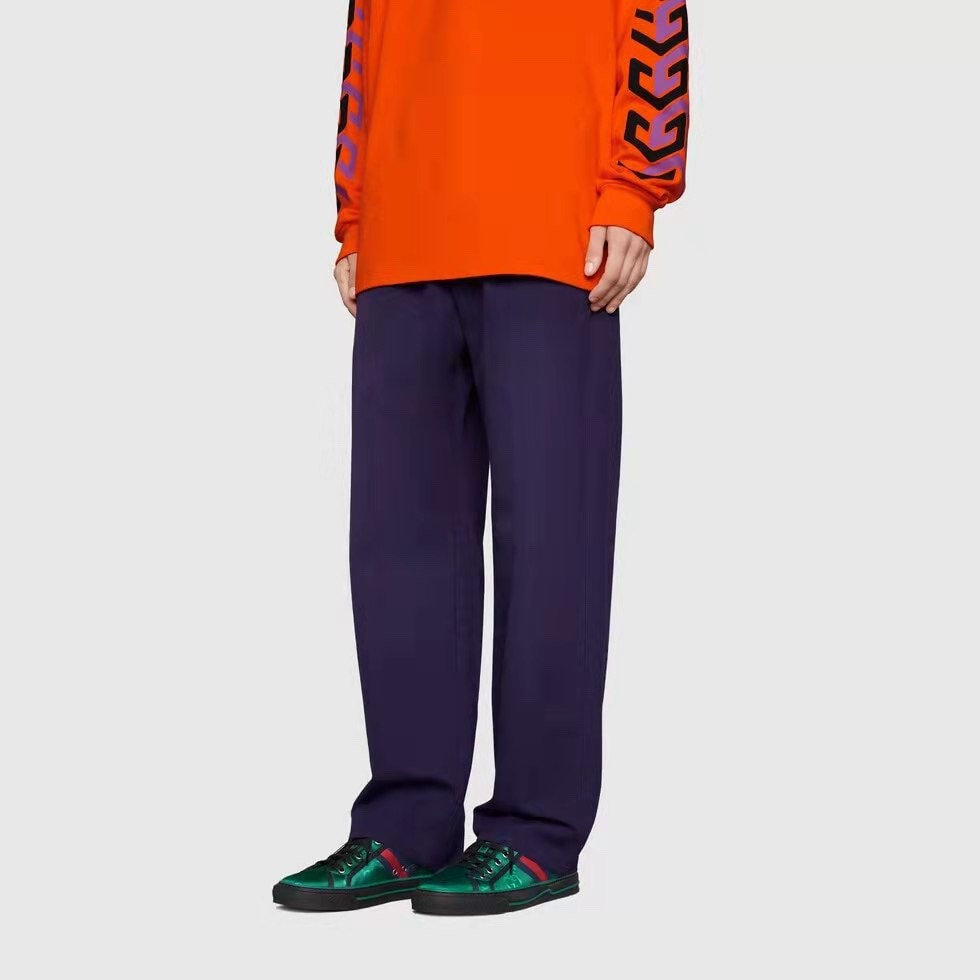 GG Tennis 1977 Series Classic Green Canvas Shoes HS250209