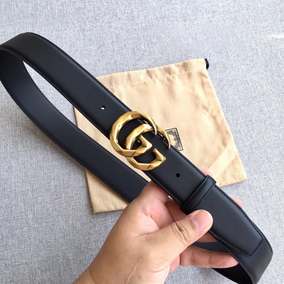 GG Unisex Marmont Classic Cowhide 3.8cm Belt YV24052207