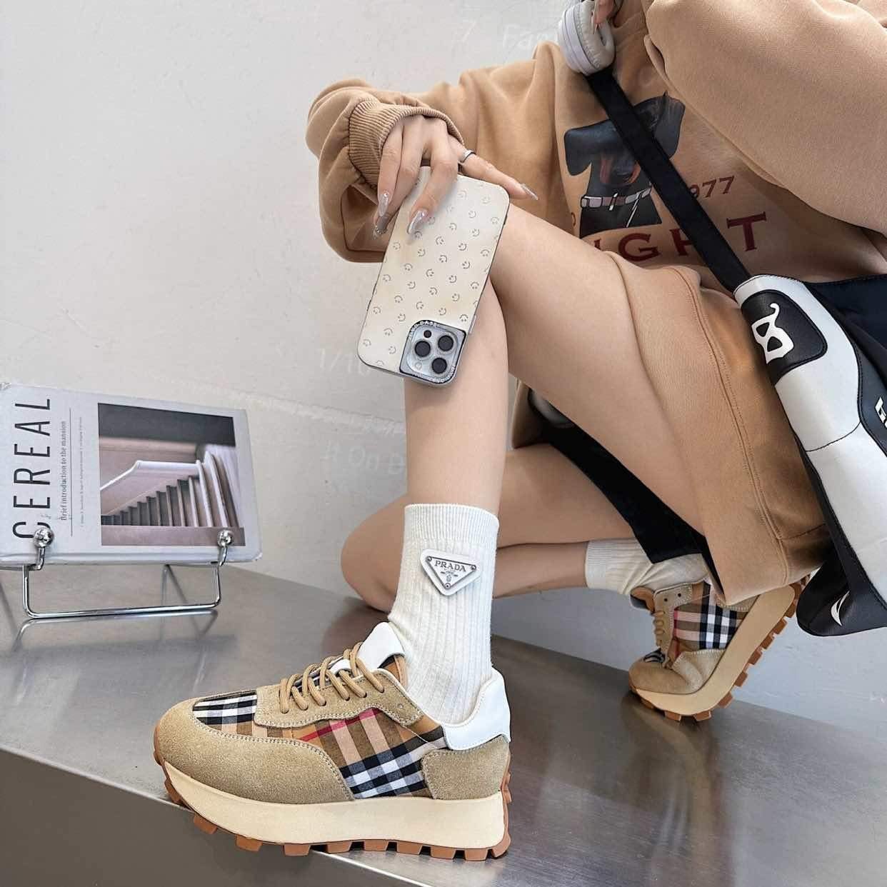 BUR New Casual Thick-Soled Sports Shoes ST250229