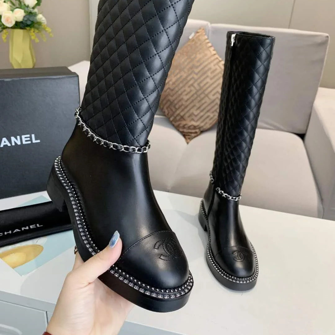 CH New Fashion Leather Boots ST250213