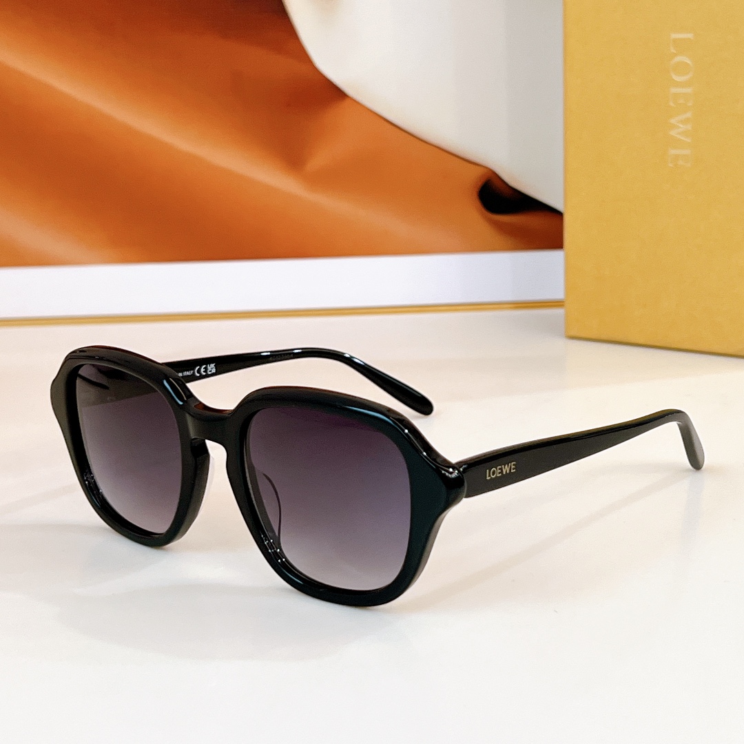LOE  Square minimalist - style fashionable sunglasses YV240524029