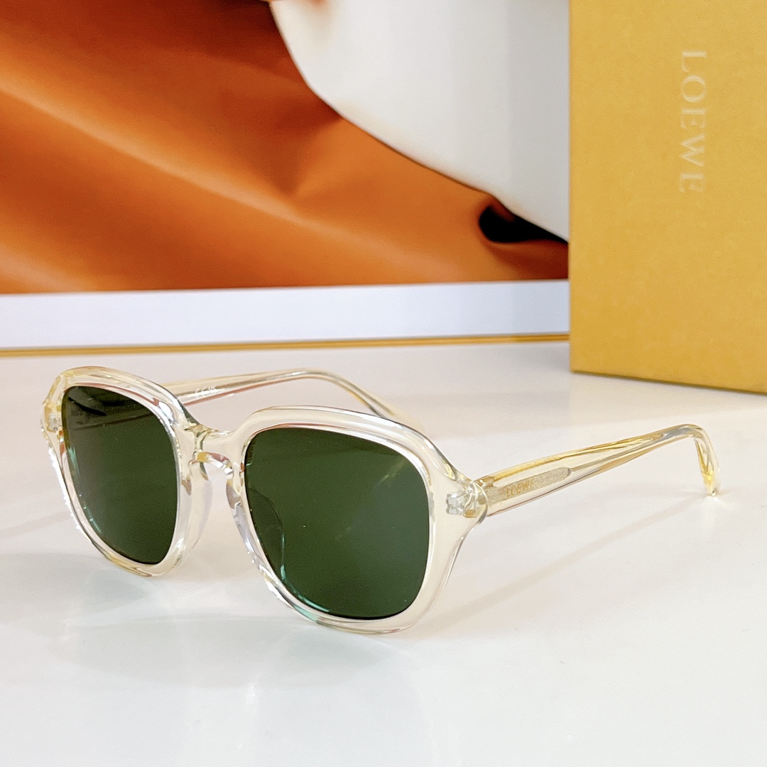 LOE  Square minimalist - style fashionable sunglasses YV240524029