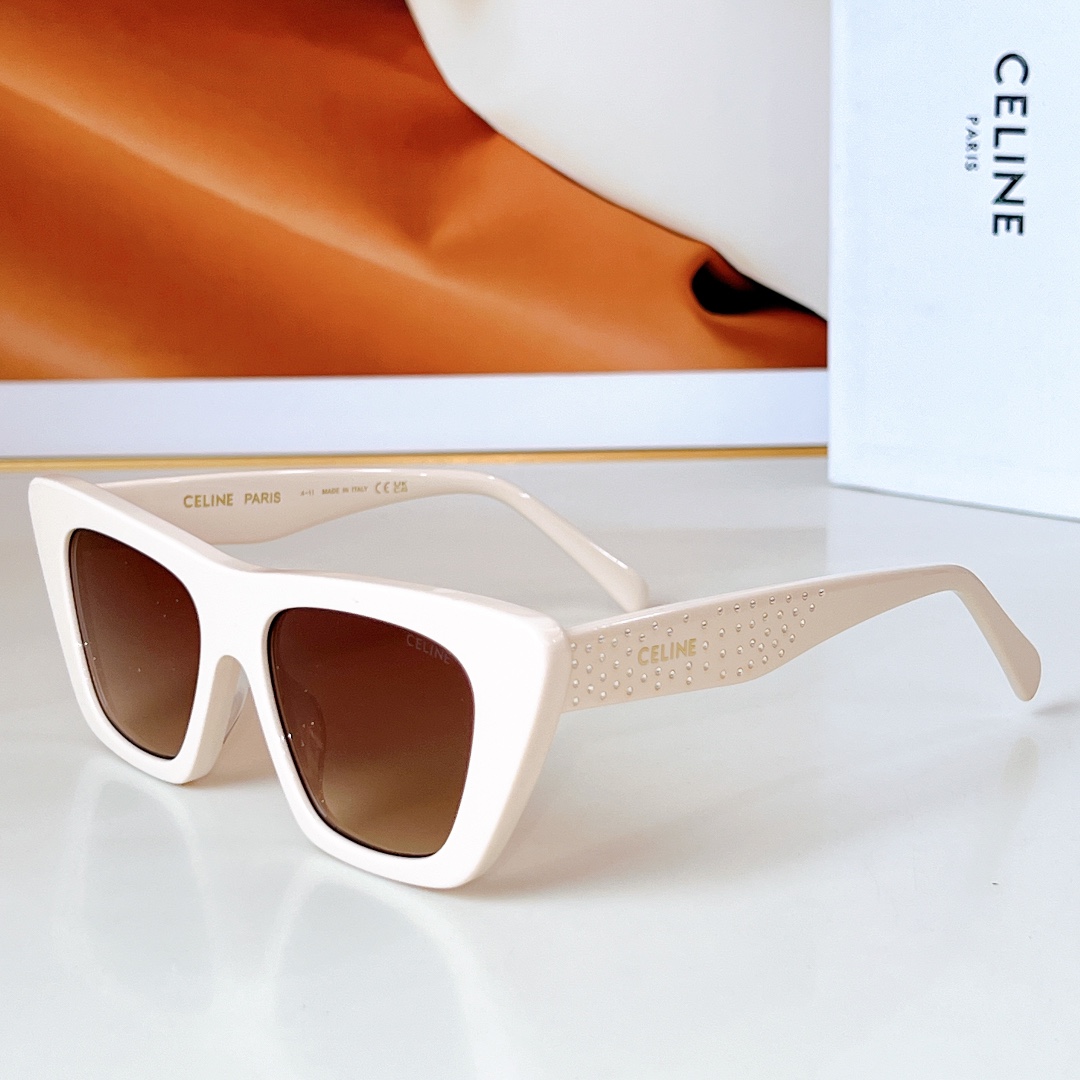 CE Large Square Frame Sunglasses YV24052405