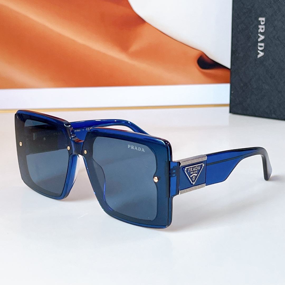 PRA  Large square frame sunglasses YV24052406