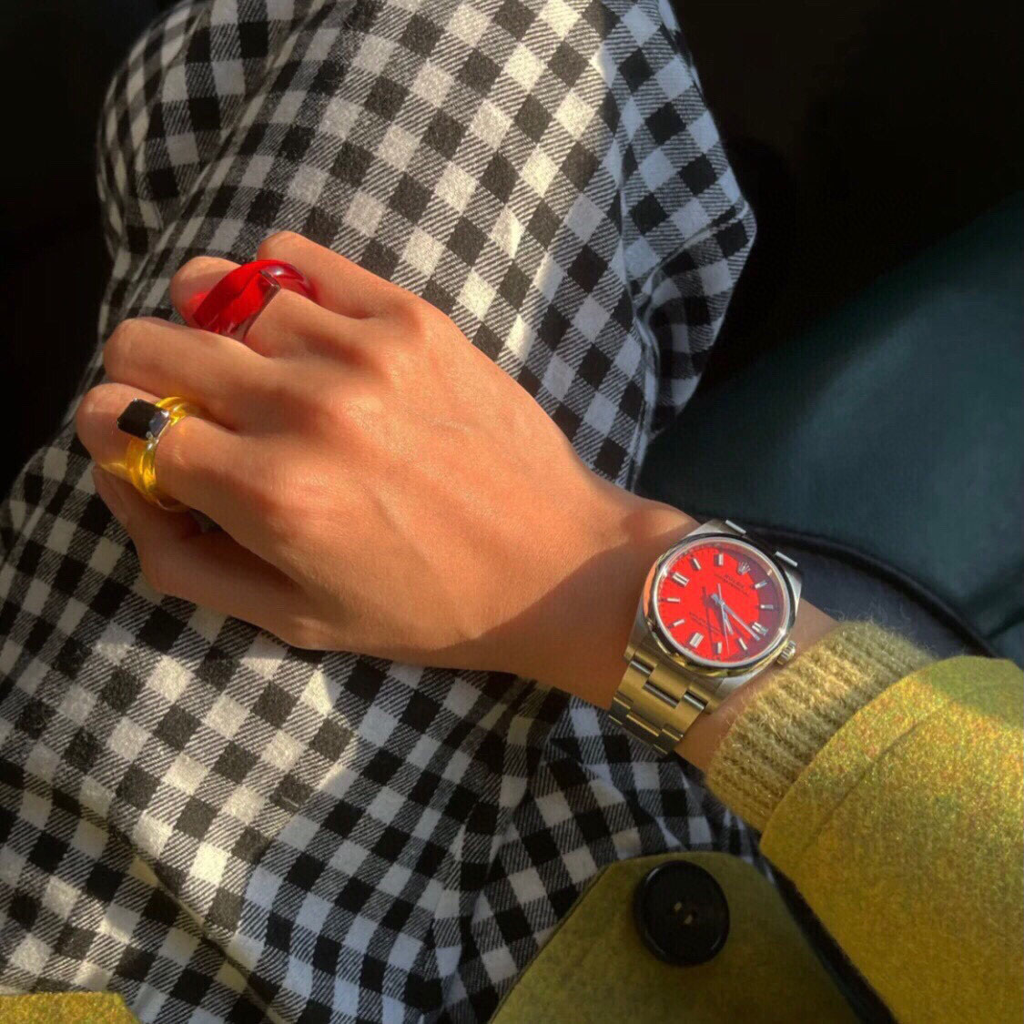 Oyster Perpetual mechanical unisex watch (36 mm). WS250304