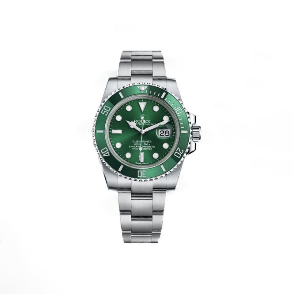 Submariner Green Dial Classic Men's Quartz Watch WS250305