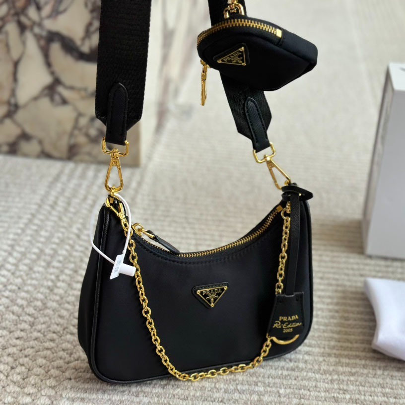 PRA Nylon Underarm Bag  ST25041537