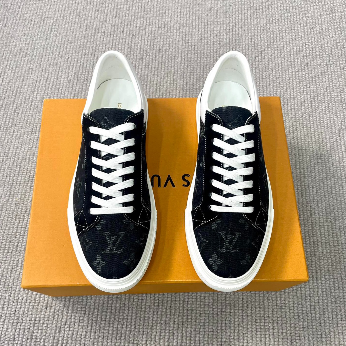 LV Men's Casual Canvas Shoes TE250320