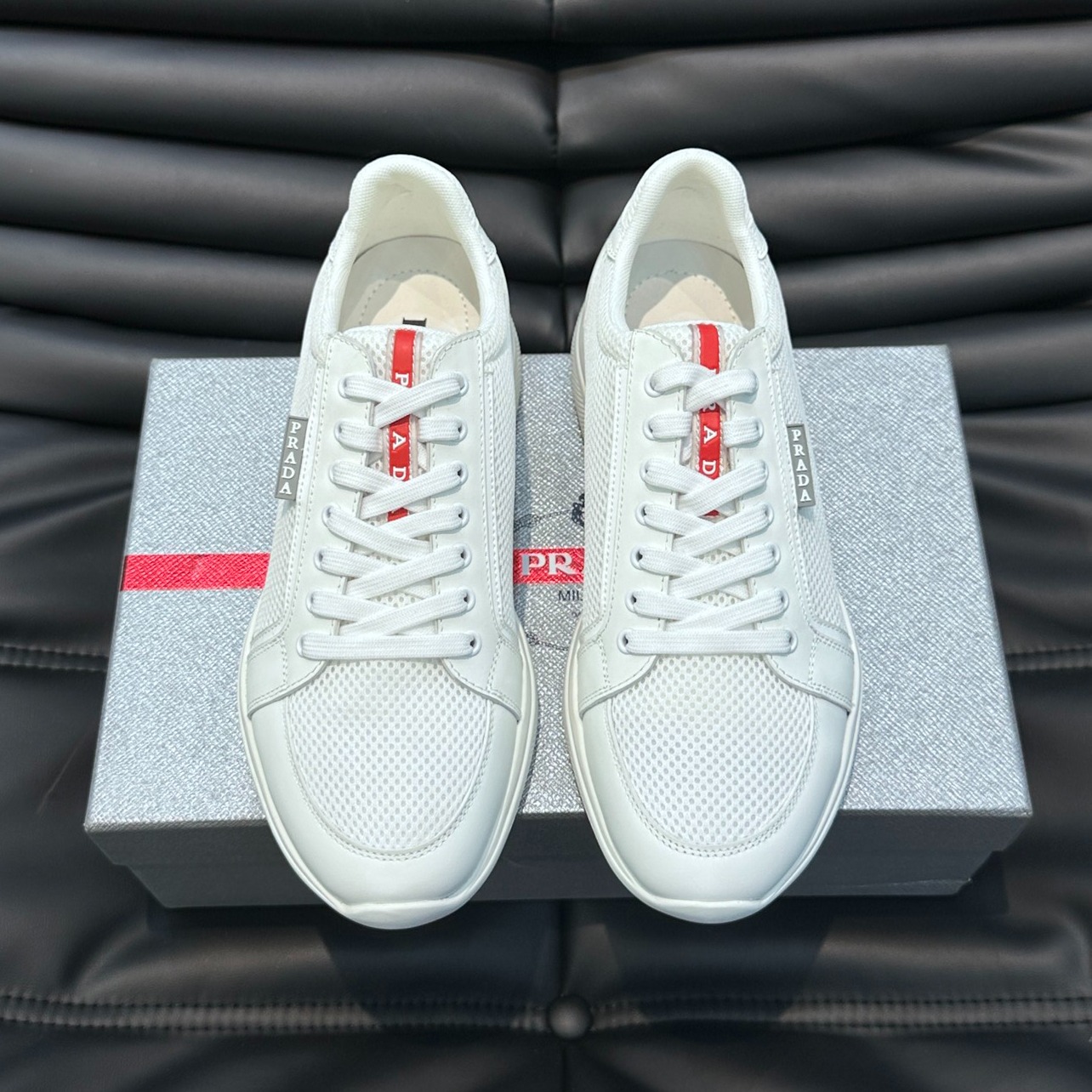 PRA Men's Classic Mesh Panel Sneakers TE250303