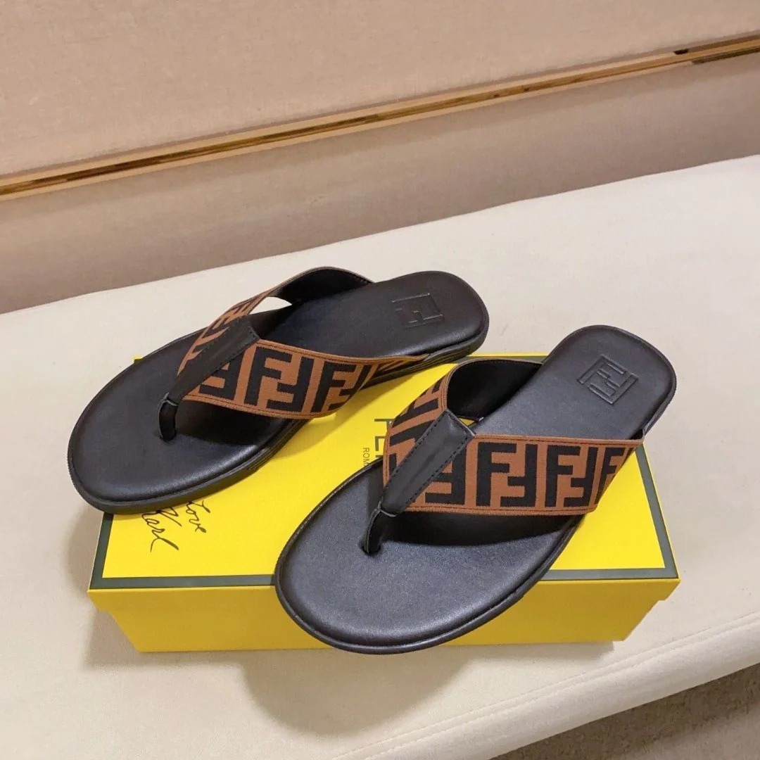 FD Men's Fashion Beach Flip Flops TE250406