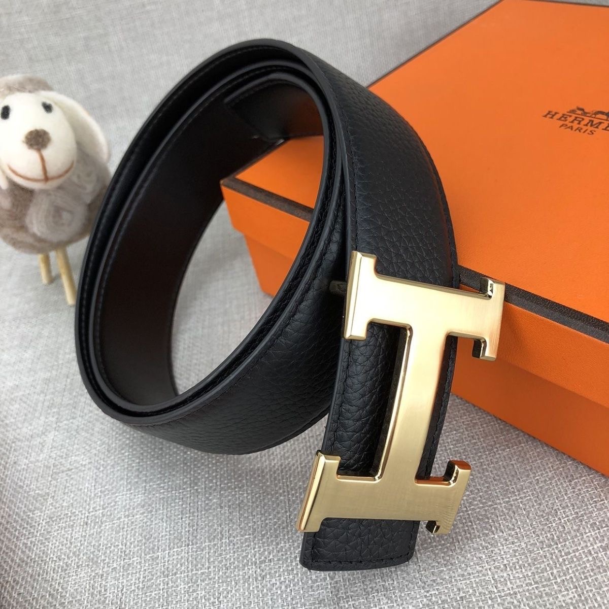 HM Men's basic style Casual Versatile Stylish Belt YP24052603